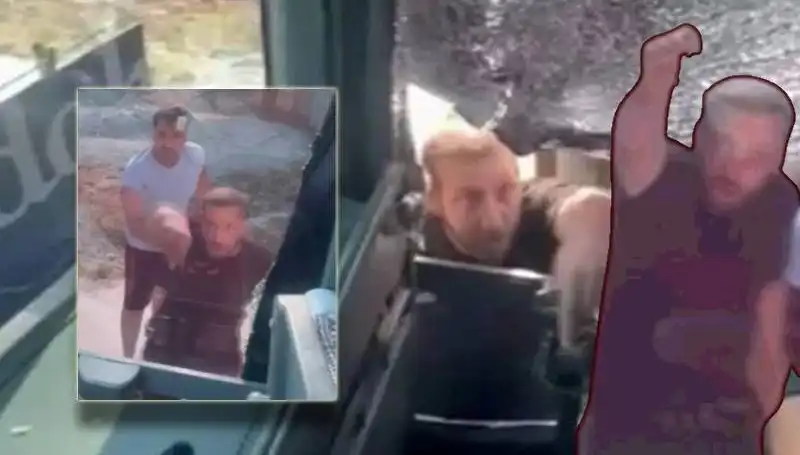 Turistleri Taşıyan Otobüse Taşlı Saldırı: Korku Dolu Anlar