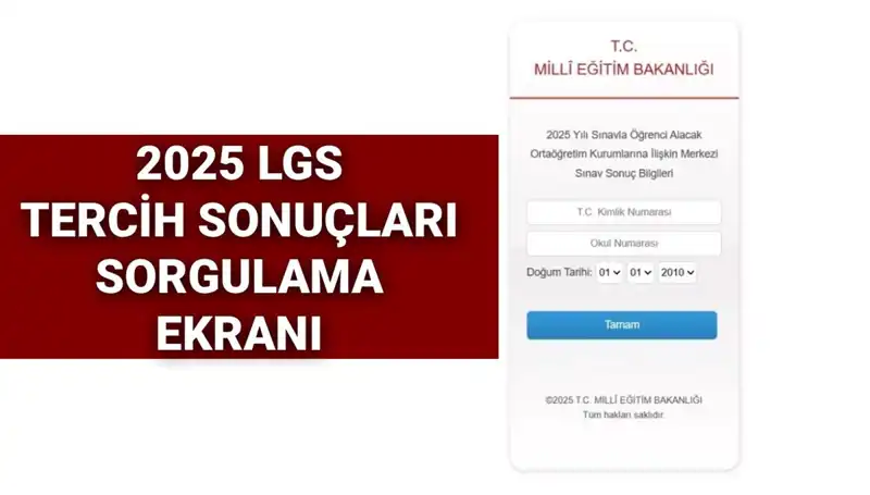 LGS Tercih Sonuçları Ne Zaman Açıklanacak? MEB'den Beklenen Tarih
