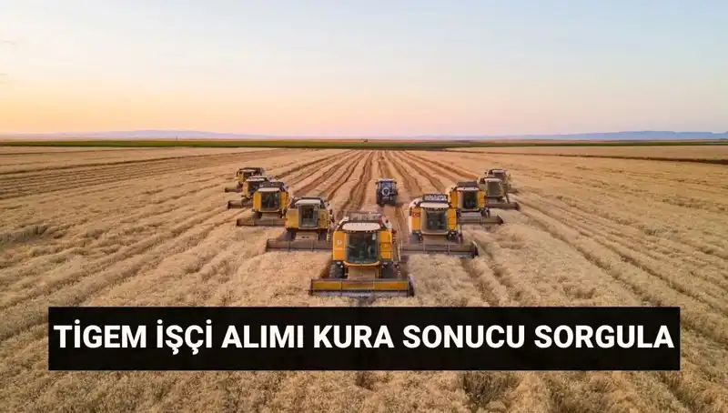 TİGEM 306 İşçi Alımında Kura Sonuçları Açıklandı: İşte İsim Listesi ve Mülakat Tarihleri!