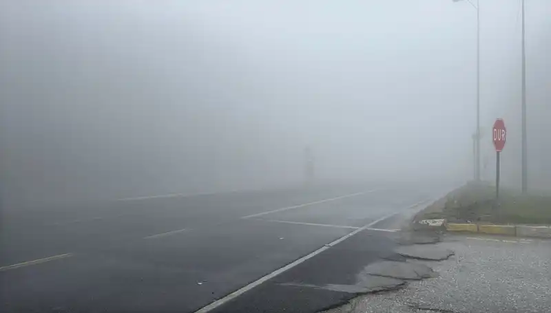 Bolu Dağı'nda Sis Alarmı: Görüş Mesafesi Tehlikeye Girdi!