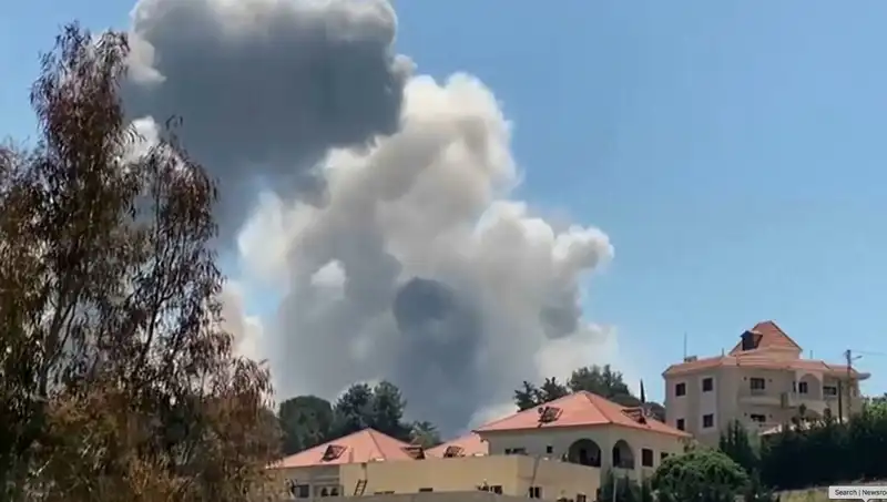 İsrail'in Lübnan'a Gerçekleştirdiği Hava Saldırısında 1 Kişi Hayatını Kaybetti
