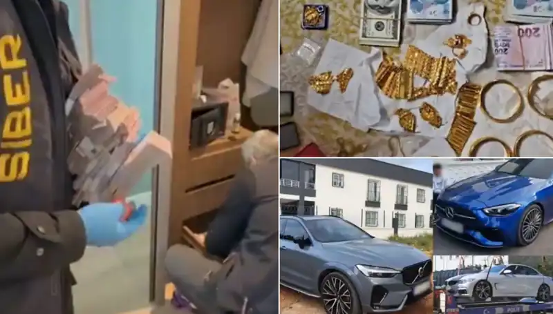 39 Şehirde Gerçekleşen Büyük Operasyonda 568 Gözaltı ve Büyük Miktarda Varlık Ele Geçirildi