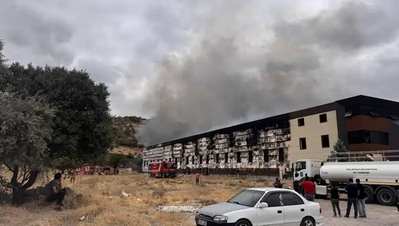 Kayseri'deki Mobilya Fabrikasında Korkutan Yangın: Yangın Neden Çıktı?