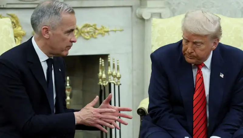 Trump'ın Beyaz Saray Tartışmasında Kanada Çıkışı Şaşırttı