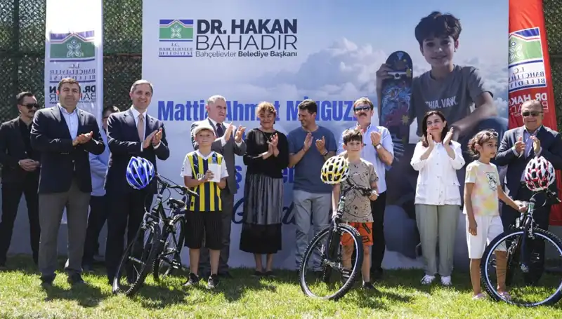 Bahçelievler Yeni Skate Parkı ile Gençlere Hitap Ediyor: Mattia Ahmet Minguzzi Açıldı