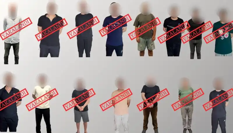 Kırmızı Bültenle Aranan 14 Kişi Türkiye'de Yakalandı!