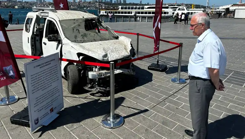15 Temmuz Tanklarının Ezdiği Araçlar Sergisi: Tarihe Tanıklık Eden Bir Mimari