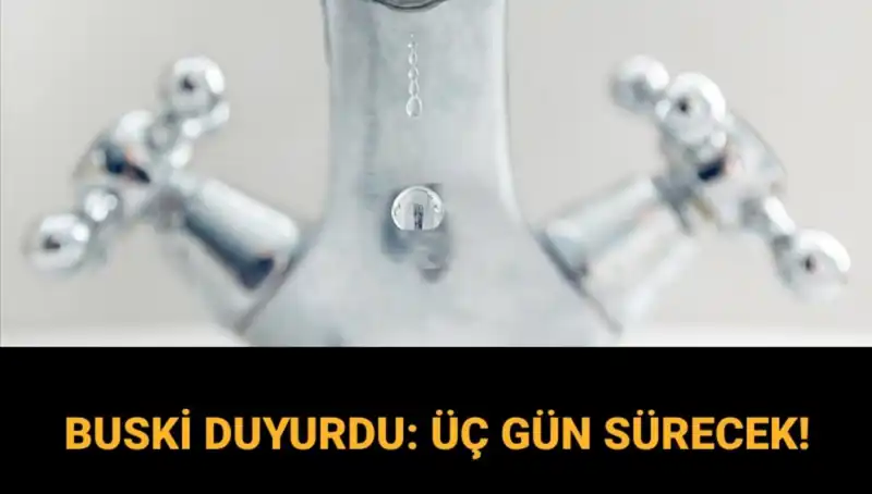 Bursa’da Su Kesintisi: 3 Gün Sürecek Su Kesintisi Hakkında Tüm Ayrıntılar