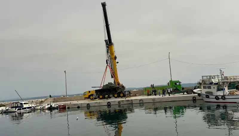Saros Körfezi'nde Tarihi An: Tank Batırılacak!